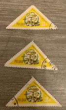 POLAND 1959.MUSHROOMS SG1087 DEATH CAP X 3