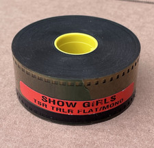 1995 Showgirls Show Girls Original Movie Teaser Trailer Theater 35mm Film Roll