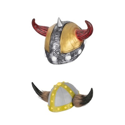 Practical Latex Norseman Helmet Headpiece For Role Play And Themed Event