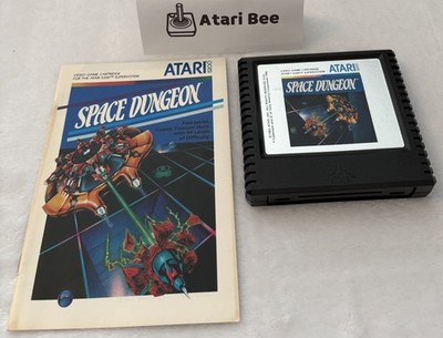 TESTED Space Dungeon VGC W/Manual ATARI 5200 - Video