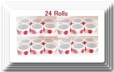 24 Rolls 2" x 110 yds Security Seal Packing Tape IF SEAL IS BROKEN