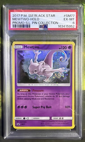 Mewtwo graded PSA 6 for sale on eBay