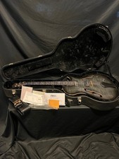 2009 PRS Paul Reed Smith SC-J Hollowbody Thinline Guitar Flame Top Charcoal