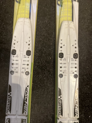 Fischer RC4 World Cup SL FT Frame Race Skis 148 cm NO Bindings