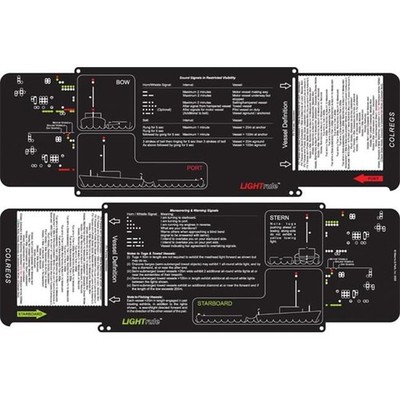 Weems & Plath 190 Marine Navigation LIGHTrule Lights Shapes and Maneuvering S...