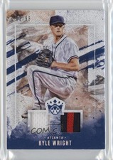 2019 Panini Diamond Kings DK Materials Holo Silver /99 Kyle Wright #DMS-KW 6h5