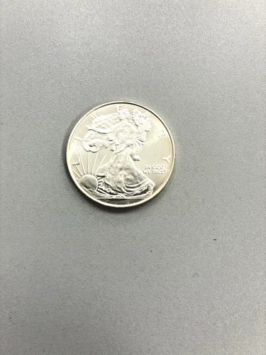 One Half Troy Ounce Silver Eagle Style Round.999 Fine