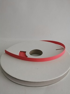 6,4mm, 20m 3:1 rot Schrumpfschlauch auf Rolle bedruckbar printable shrink tube