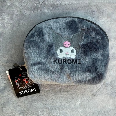 Shimamura Sanrio Monotone Kuromi Round Pouch