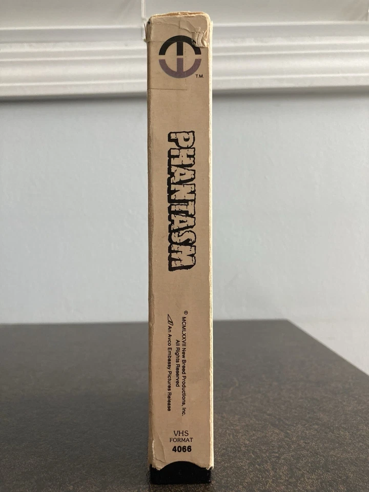 PHANTASM VHS 1980 HORROR MAGNETIC VIDEO MICHAEL BALDWIN 1ST RELEASE R RARE VTG - Image 4 of 4