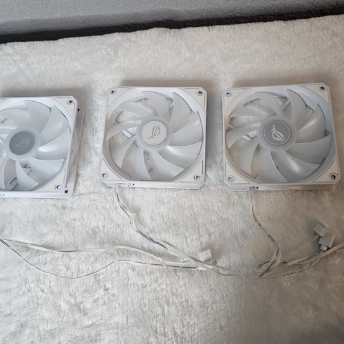 Cooler Master Set Of 3 Case Fans White ARGB 4 Pin Power - Afbeelding 5 van 8