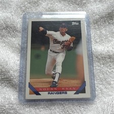 Topps 1993 Nolan Ryan Texas Rangers #700 Baseball Card Base Set MLB Original