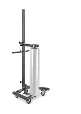 FANTOM - PORTABLE STRECH WRAP DISPENSER - FITS PLASTIC ROLLS FROM (10”- 70”) 