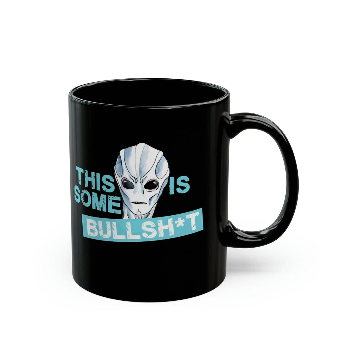 Taza de café Resident Alien This is some Bullsht