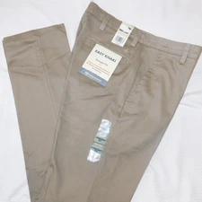 DOCKERS Easy Khaki Pants Straight Fit Stretch Comfort Waistband Timberwold Khaki