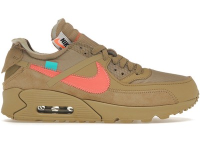 Size 9M/10.5W - Nike Air Max 90 Off-White Desert Ore AA7293-200 