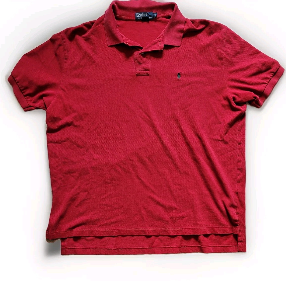 Polo vintage Ralph Lauren camicia uomo taglia XXL rossa polo pony oldey moneyy