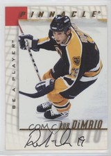 1997-98 Pinnacle Be A Player Auto Rob DiMaio #6 Auto 2d8