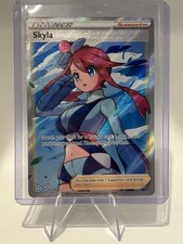 Pokémon Skyla 072/072 Shining Fates Ultra Rare Full Art Holo English
