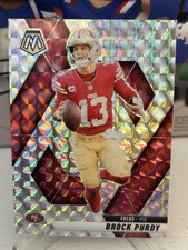 2025 Panini Mosaic Brock Purdy #221 Silver Mosaic Prizm 49ers