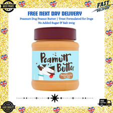 Image of Peamutt Dog Peanut Butter | Treat Formulated for Dogs No Added Sugar & Salt 340g