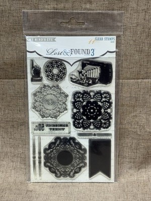My Mind's Eye Clear Stamps Lost & Found 3  Ruby  Stamps