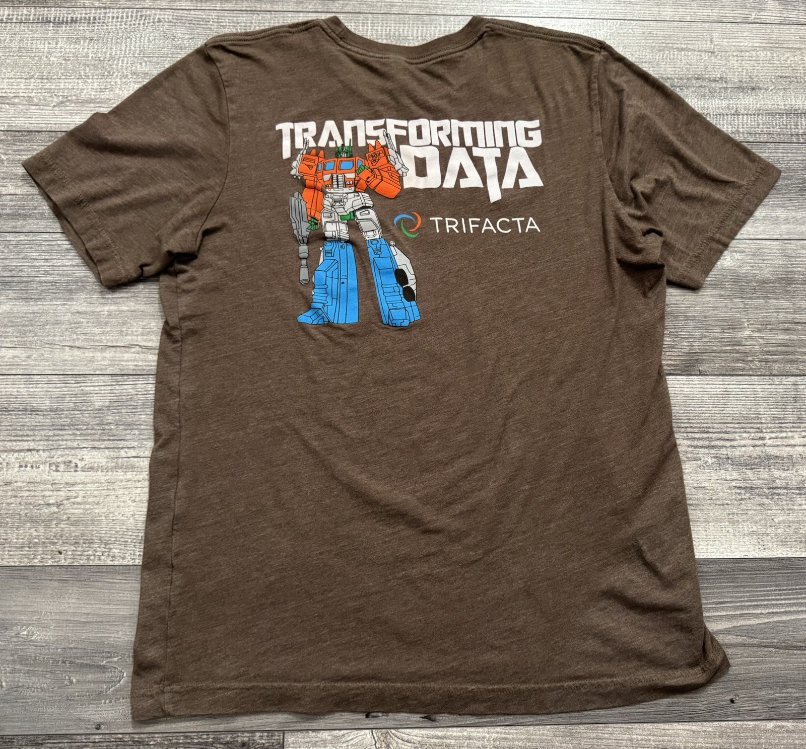 Trifacta Software Co Transformers Shirt Mens Larg… - image 1