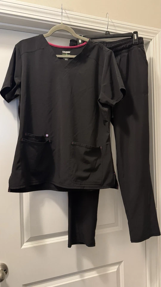 Scrub set Women Lot Of 6 Sets All Pants Are Size Medium Tops Asst M And L - Image 3 of 4