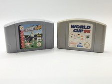 Thumbnail of ebay&reg; auction 358917748337 | International Superstar Soccer 64 (ISS 64) + World Cup 98 N64 - PAL - Cartridges