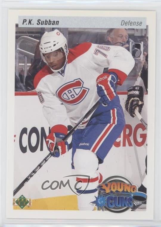 2010-11 Upper Deck Young Guns 20th Anniversary Variation PK Subban #231 1y6