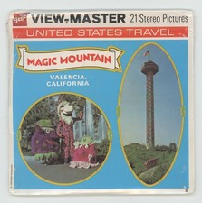 Magic Mountain Valencia California 1974 View-Master Packet A-204-B Sealed New