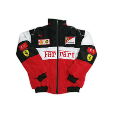 Racing Team Premium Jacke gefüttert - Vintage Look für Motorliebhaber!