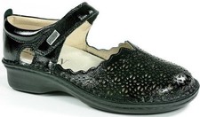 LOREN scarpe traforate sandali decolte M3119 M2914 plantare estraibile vernice N