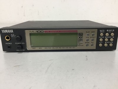 Yamaha MU100 Tone Generator MIDI XG Sound Module Tested Working Japan