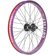 Odyssey Bmx Clutch V2 Freecoaster Complete Rear Wheel Purple Rainblack Odyssey Bmx Clutch V2 Freecoaster Complete Rear Wheel Purple Rainblack