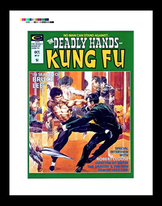 Neal Adams Deadly Hands of Kung-Fu #17 Rare Production Art Cover
