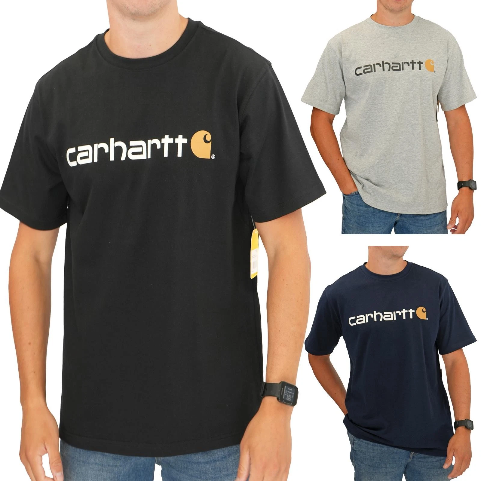 Carhartt Mens T-shirt Relaxed Fit Heavyweight Short Sleeve Graphic Logo
Opens in a new window or tab