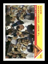 2015 Topps Heritage #NT-5 Alex Rodriguez Now and Then