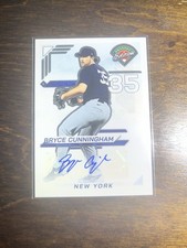 2025 Panini Prospect Edition Bryce Cunningham HOLO PRIZM AUTO #191 (CL8)