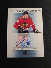 2022-23 SP Authentic '12-13 Retro Future Watch Auto - Filip Roos RC /699