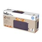 bella 2 Slice Slim Toaster,Fits-anywhere Kitchenware,6Setting Shade Control Plum