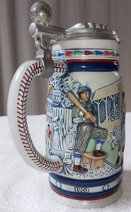 "Avon" Baseball Stein