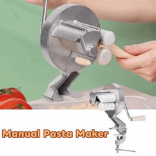 Manual Pasta Maker Manual Macaroni Maker for Macaroni Fettuccine Hand Press