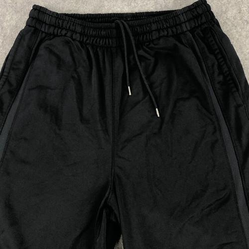 Air Jordan Mens Sweatpants XL Black High Rise Drawstring Zip Ankles Basketball - Picture 4 of 12