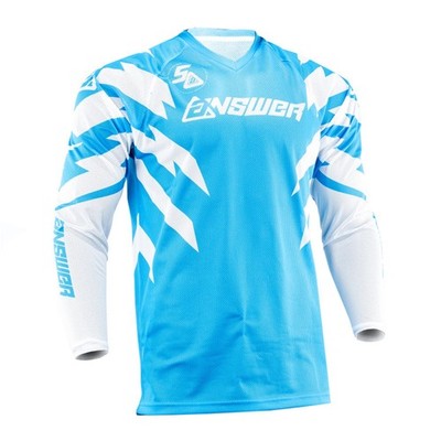Answer 26 LE Syncron Rizz Vented Jersey Cyan/White/Black Youth - Large 475224