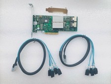 Dell H310 6Gbps SAS HBA 9211-8i IT Mode for ZFS FreeNAS unRAID w/ 2x SATA