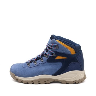 Columbia Damen Wanderschuhe Stiefel Blau Wildleder Wandern Wanderstiefel EU 39.5