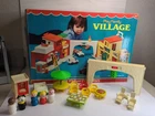 Vintage-Fisher-Price-Little People Play Family-Village Accessories Lot -MA72