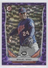 2014 Bowman Draft Top Prospects Purple Ice 50/99 Miguel Sano #TP-2 m4h