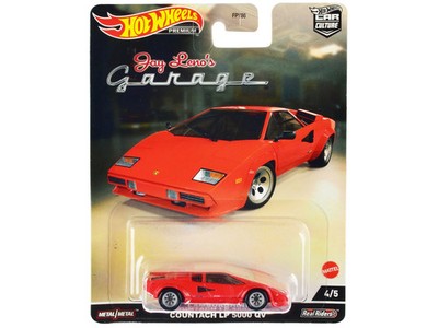 Lamborghini Countach LP 5000 QV Red ''Jay Leno's Garage'' Diecast Model Car by Hot